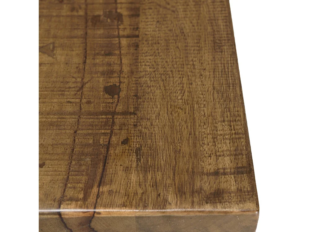 KIARA - Table à manger rectangulaire 200x100cm bois recyclé