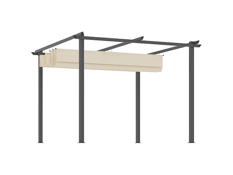 Gazebo pergola da giardino 3x4 mod. Havana