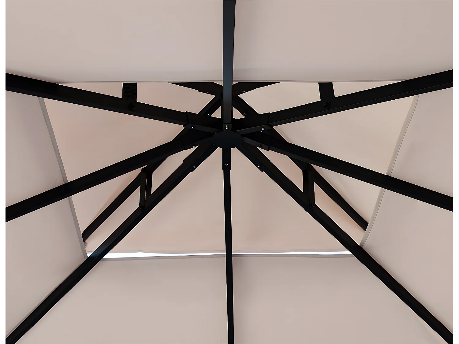 Gazebo da giardino 3×3 con zanzariera mod. Santiago