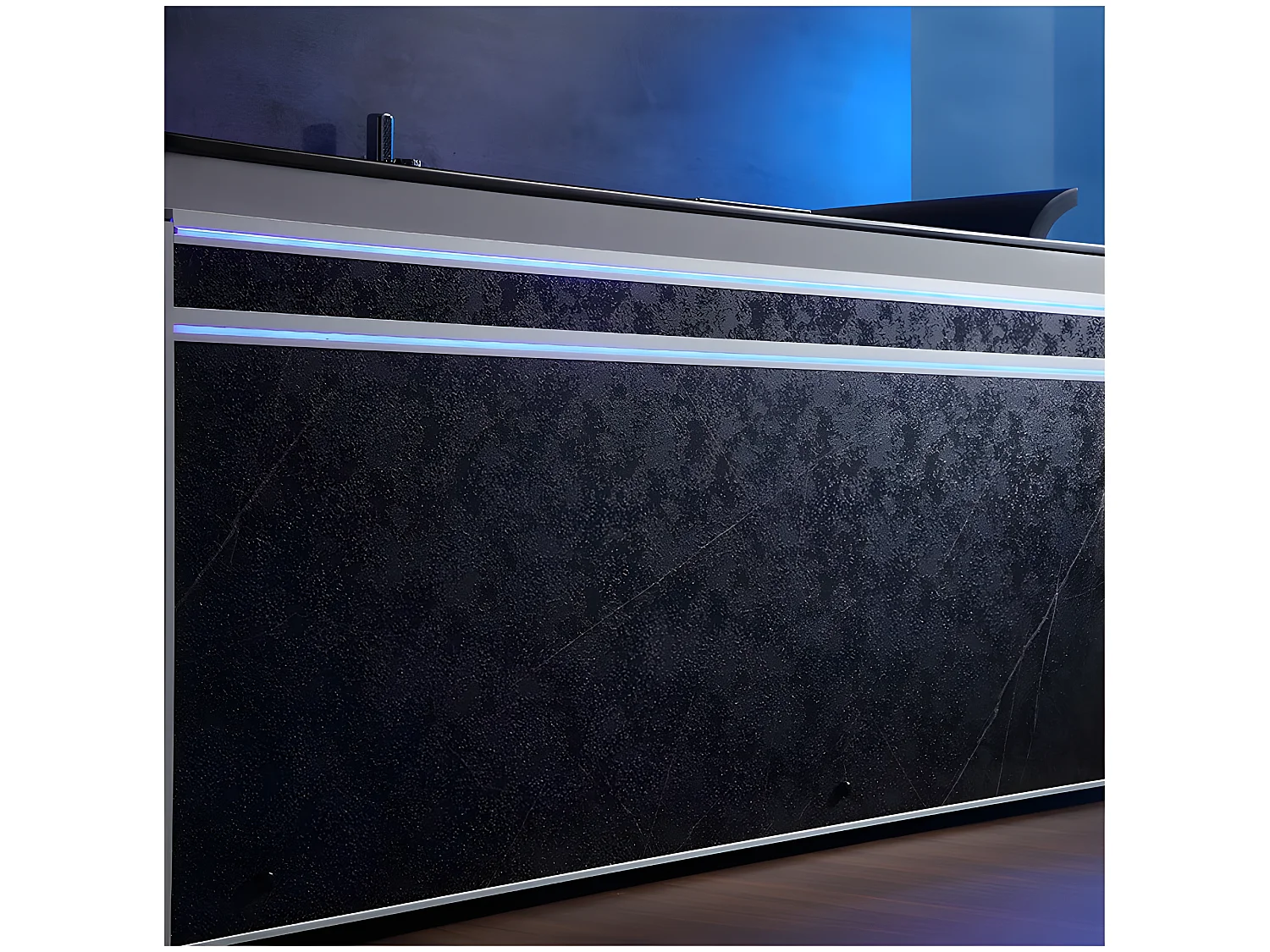 Baignoire balneo Thérapeutique ALTESS BLACK 180 2 places ARCHIPEL® - 180x90