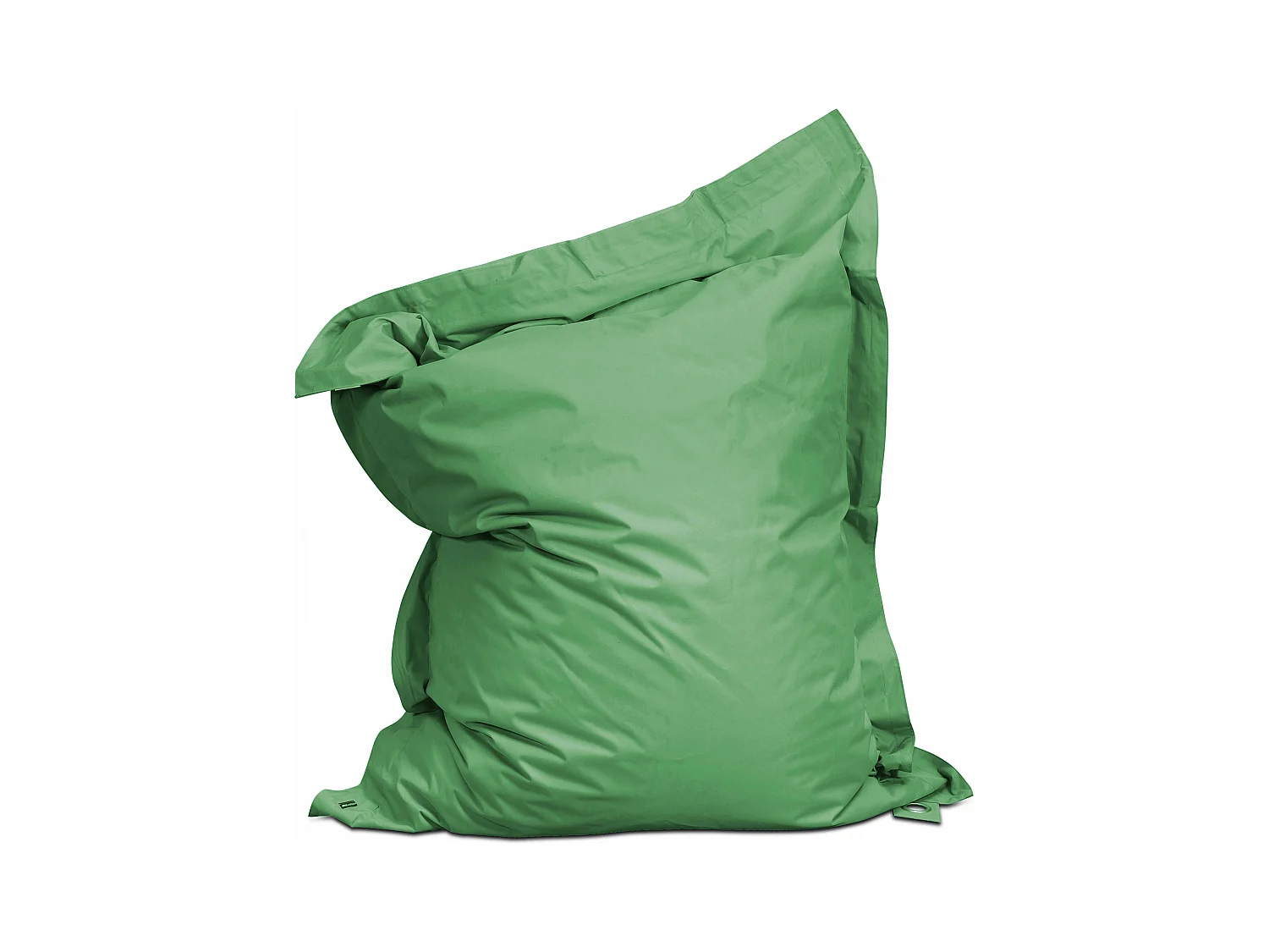 Housse vide de pouf de jardin en polyester vert cactus 180 x 145 cm