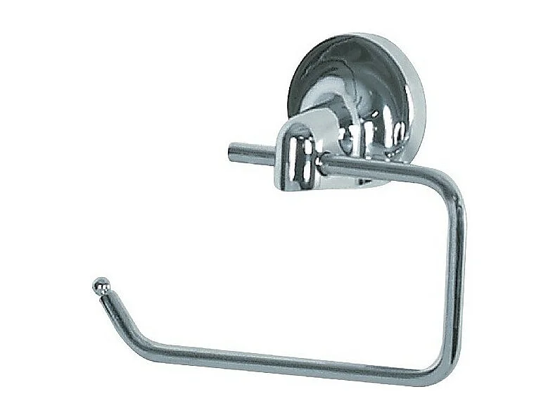 Porte rouleau papier WC Mural LAGUNE Acier Gris Spirella