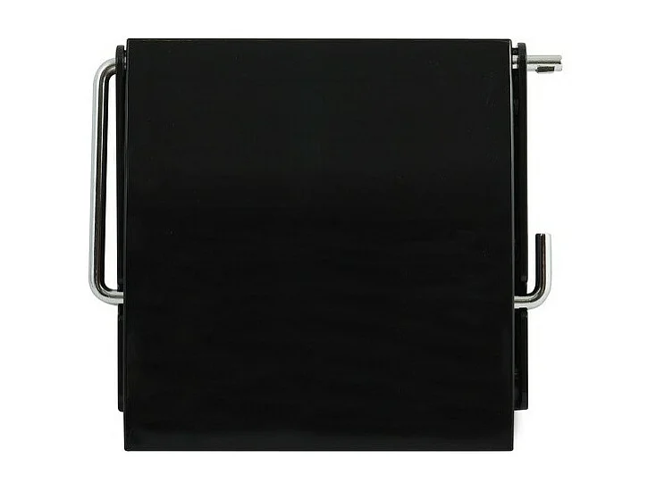 Porte rouleau papier wc mural Noir MSV
