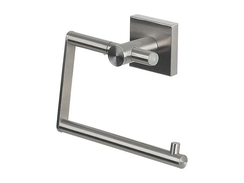 Porte rouleau papier WC Mural NYO Acier Gris Spirella