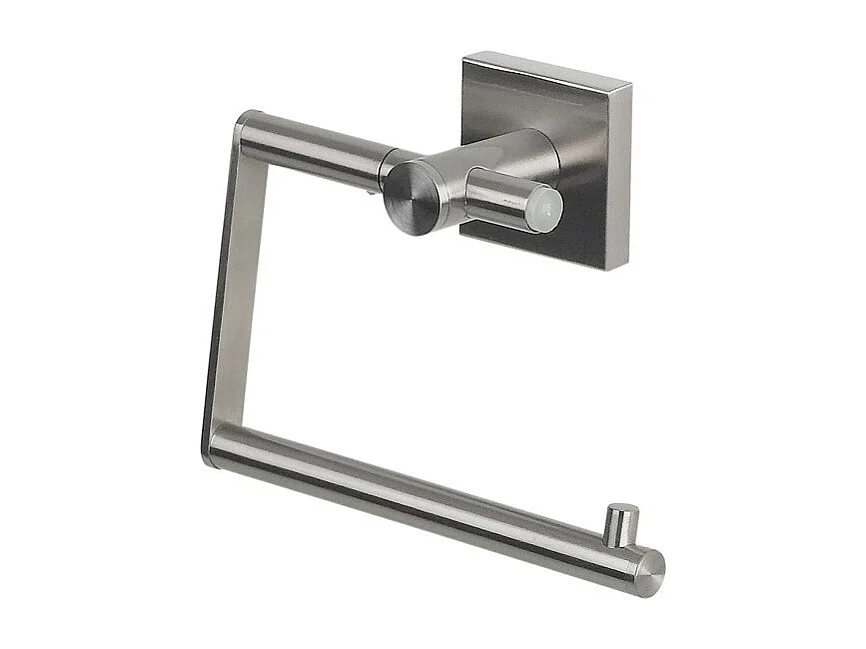 Porte rouleau papier WC Mural NYO Acier Gris Spirella