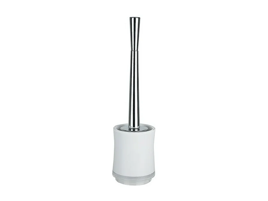 Brosse Wc avec support Acrylique SYDNEY Blanc Spirella