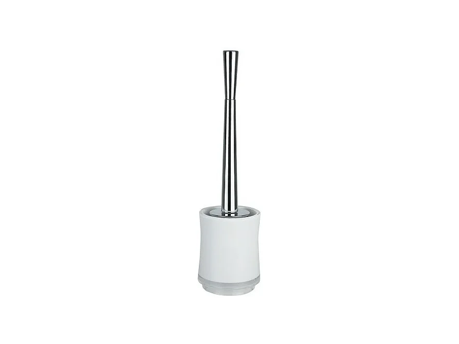 Brosse Wc avec support Acrylique SYDNEY Blanc Spirella