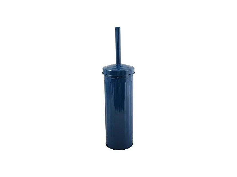 Brosse Wc avec support Acier HABANA Bleu Foncé MSV