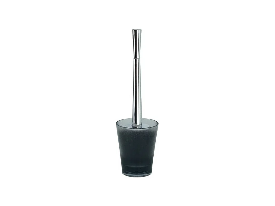 Brosse Wc avec support Acrylique MAX LIGHT Gris Spirella