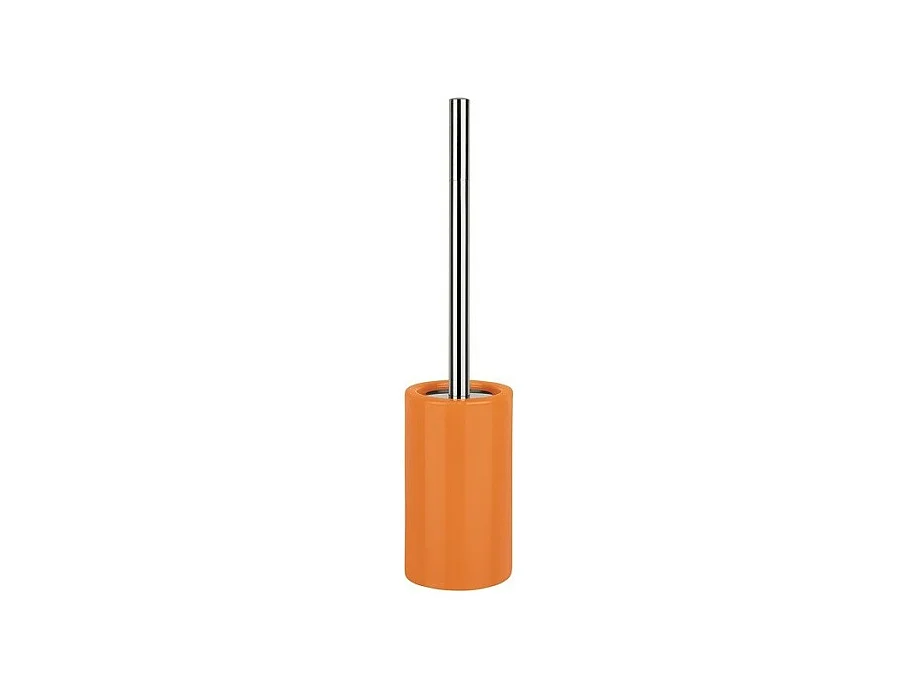 Brosse Wc avec support Céramique TUBE Orange Spirella