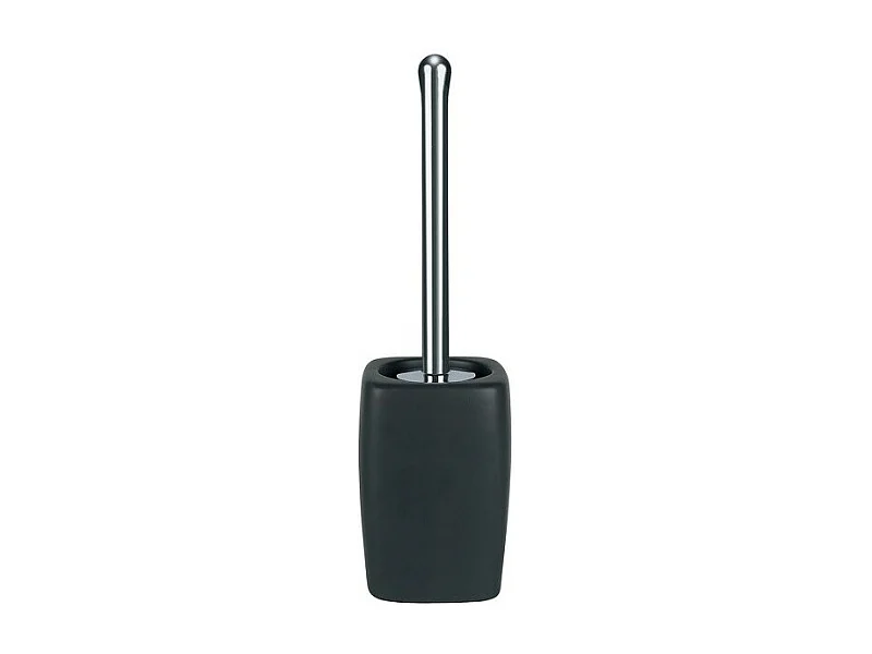 Brosse wc avec support Céramique RETRO Noir Spirella