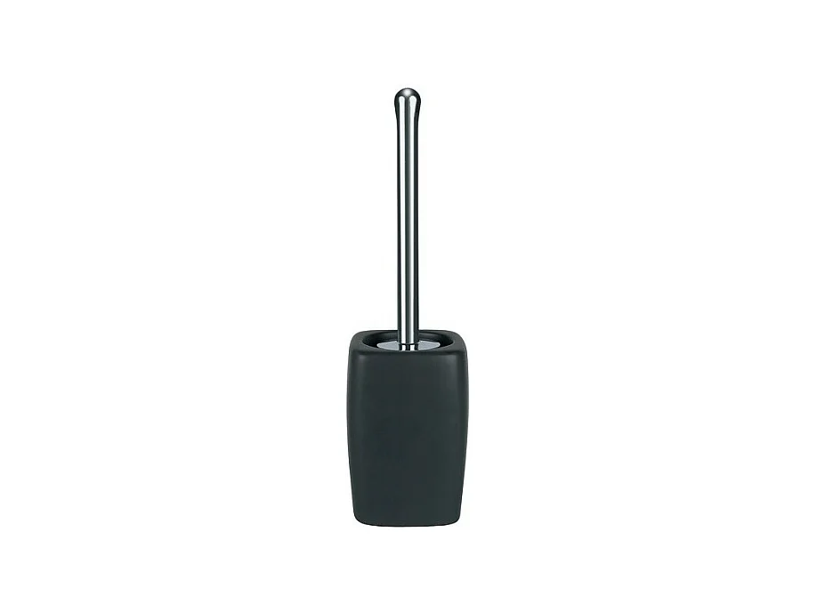Brosse wc avec support Céramique RETRO Noir Spirella