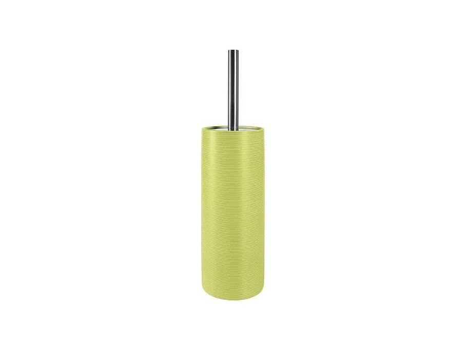 Brosse Wc avec support Céramique TUBE RIBBED Vert Pistache Spirella