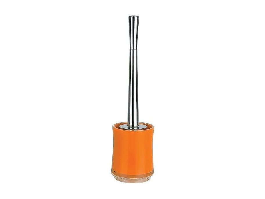 Brosse wc avec support Acrylique SIDNEY Orange Spirella