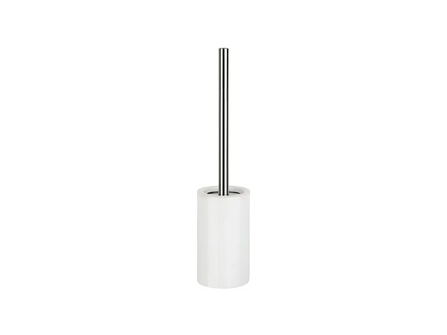 Brosse Wc avec support Céramique TUBE Blanc Spirella