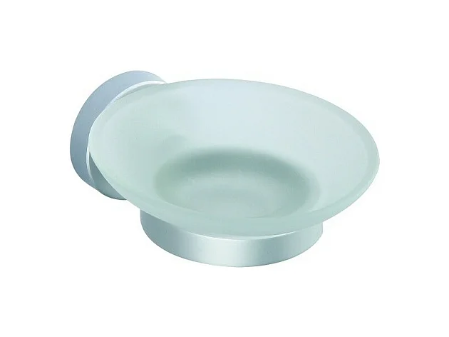 Porte Savon Aluminuim LUGANO Transparent MSV