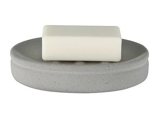 Porte savon Céramique CEMENT Gris Spirella