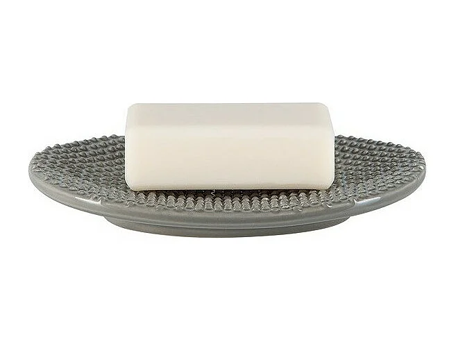 Porte savon Faience MERO Taupe Spirella