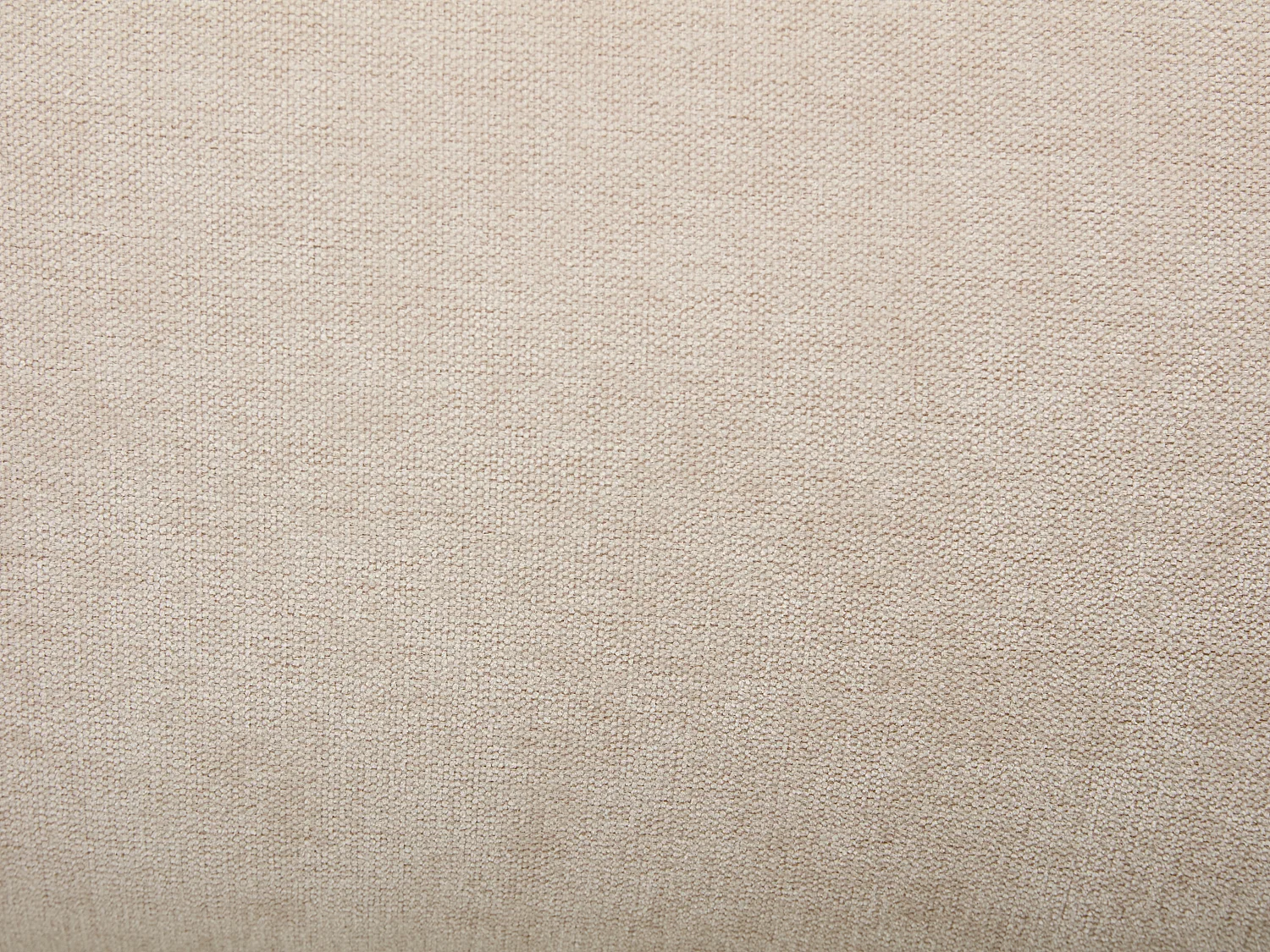 Elektrische relaxhoekbank met hoek links met opbergruimte van beige stof BURIOCA