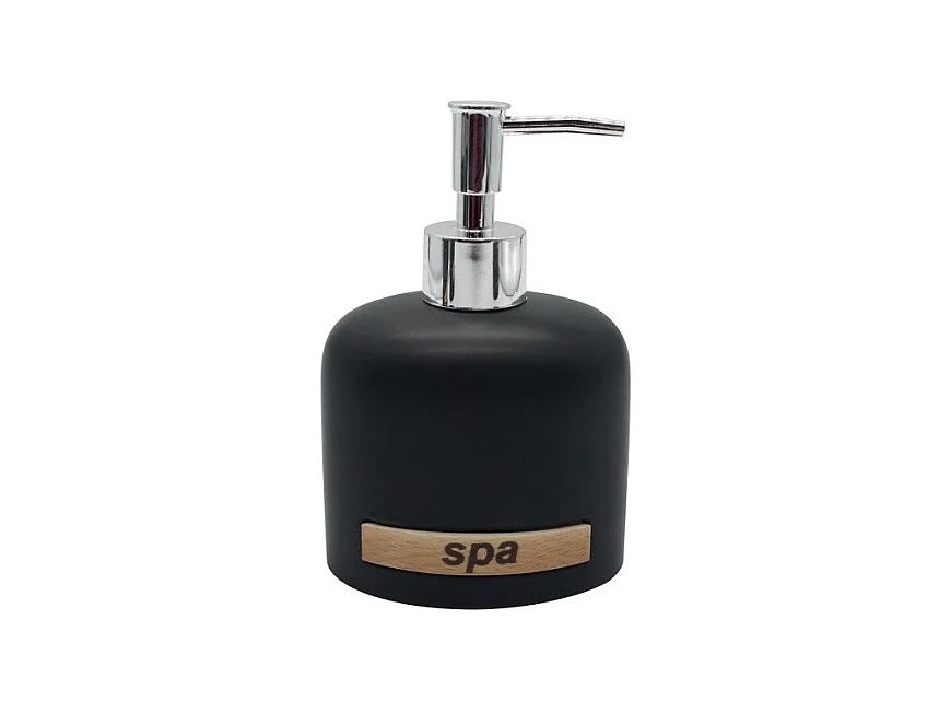 Distributeur de savon Céramique Noir MSV