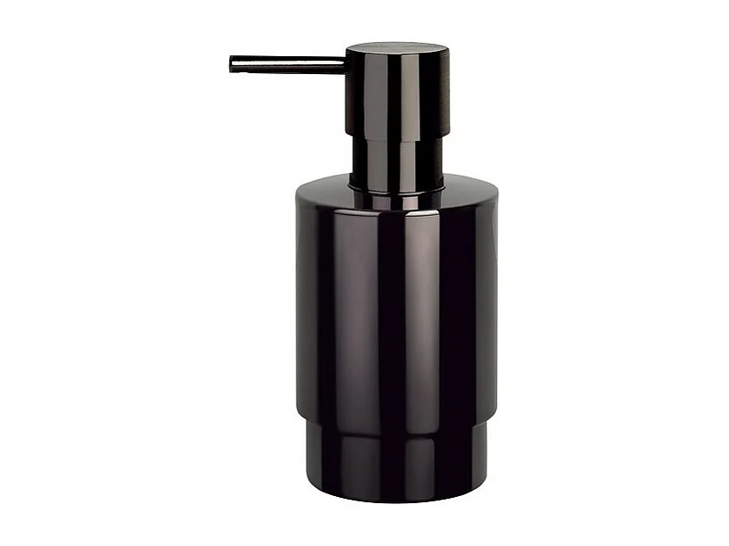 Distributeur de Savon Inox NYO Noir Titan Spirella