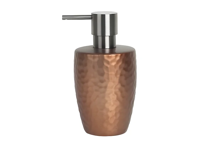 Spirella Distributeur de savon Céramique DARWIN HAMMERED Cuivré