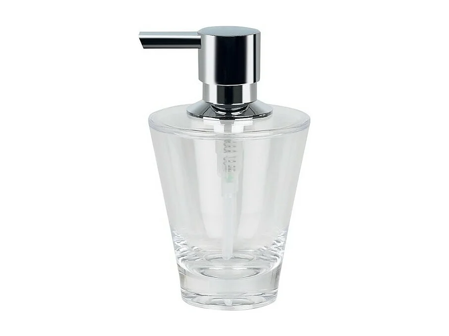 Distributeur de savon Acrylique MAX LIGHT Transparent Spirella