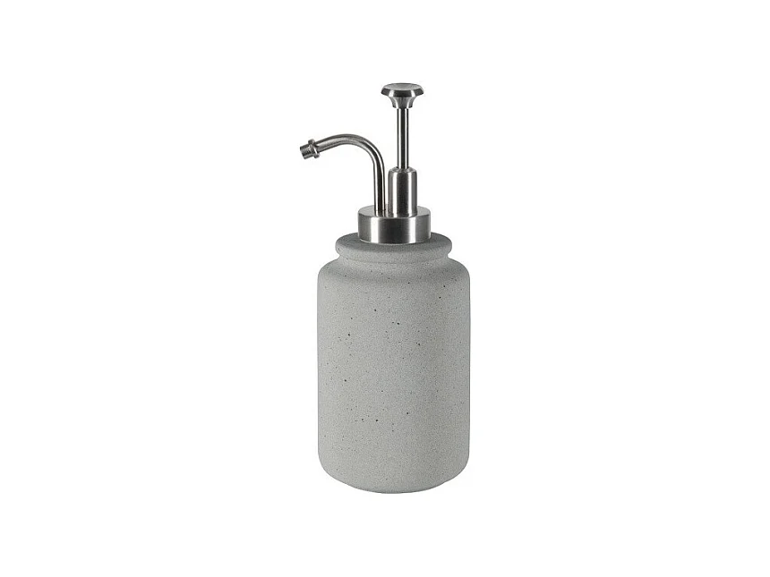 Distributeur de savon Céramique CEMENT Gris Spirella