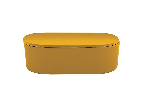 Boite à  cotons Fibres de Bambou TAKEO Safran Spirella