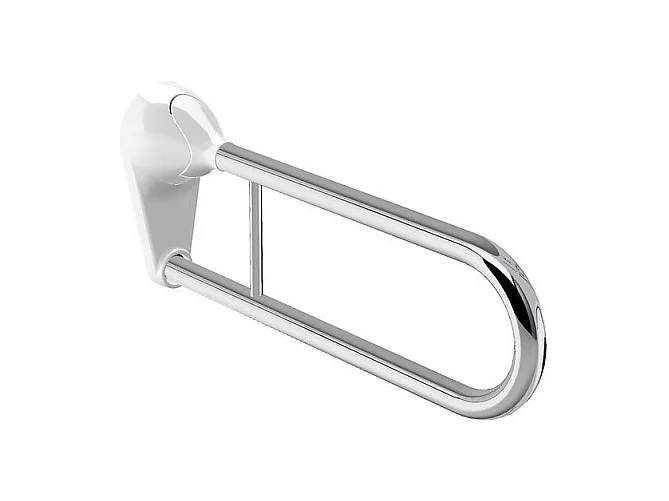 Barre de redressement ou d'appui Acier Inox 61x35,5cm Chrome Spirella