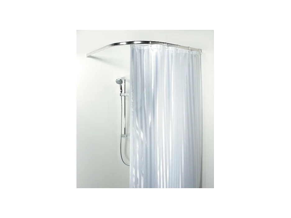 Barre de douche OVA RONDO 90x90cm Finition brillante Spirella