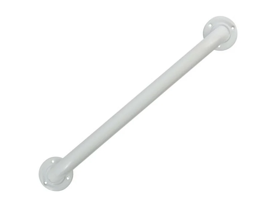 Barre de redressement ou d'appui Acier 40cm Blanc MSV