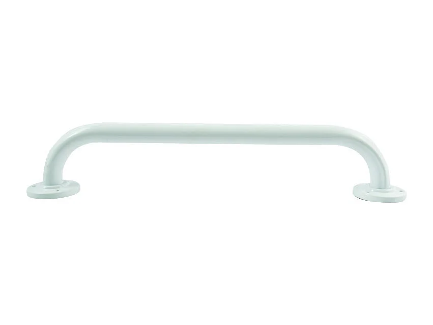 Barre de redressement ou d'appui Acier 40cm Blanc MSV
