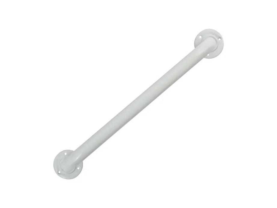 Barre de redressement ou d'appui Acier 40cm Blanc MSV