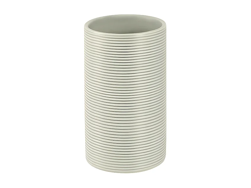 Gobelet Céramique TUBE RIBBED Beige Spirella