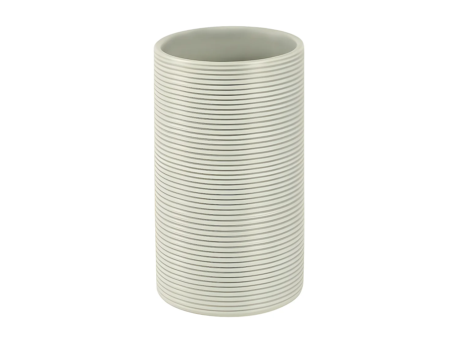 Gobelet Céramique TUBE RIBBED Beige Spirella