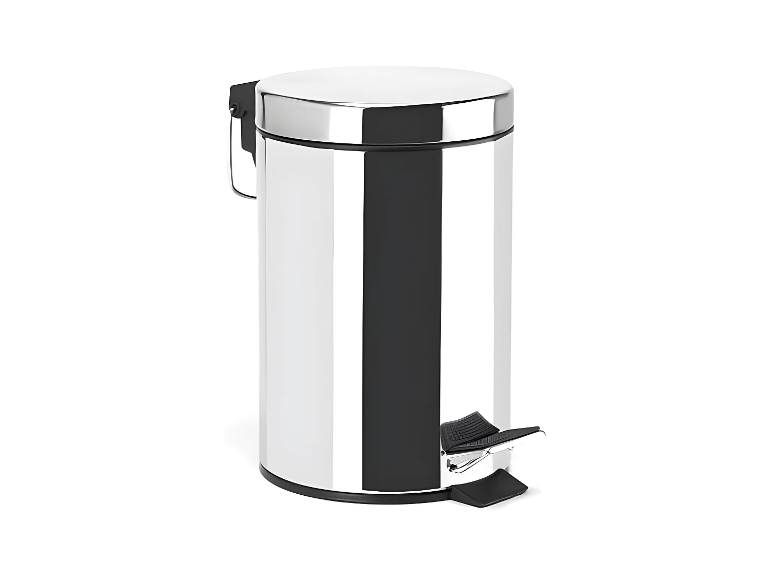 Poubelle à  pédale Inox 5L Miroir MSV