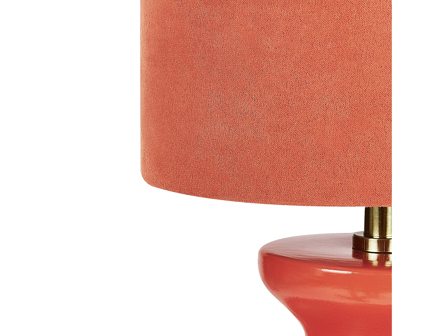 Lampe à poser OTEROS Rouge