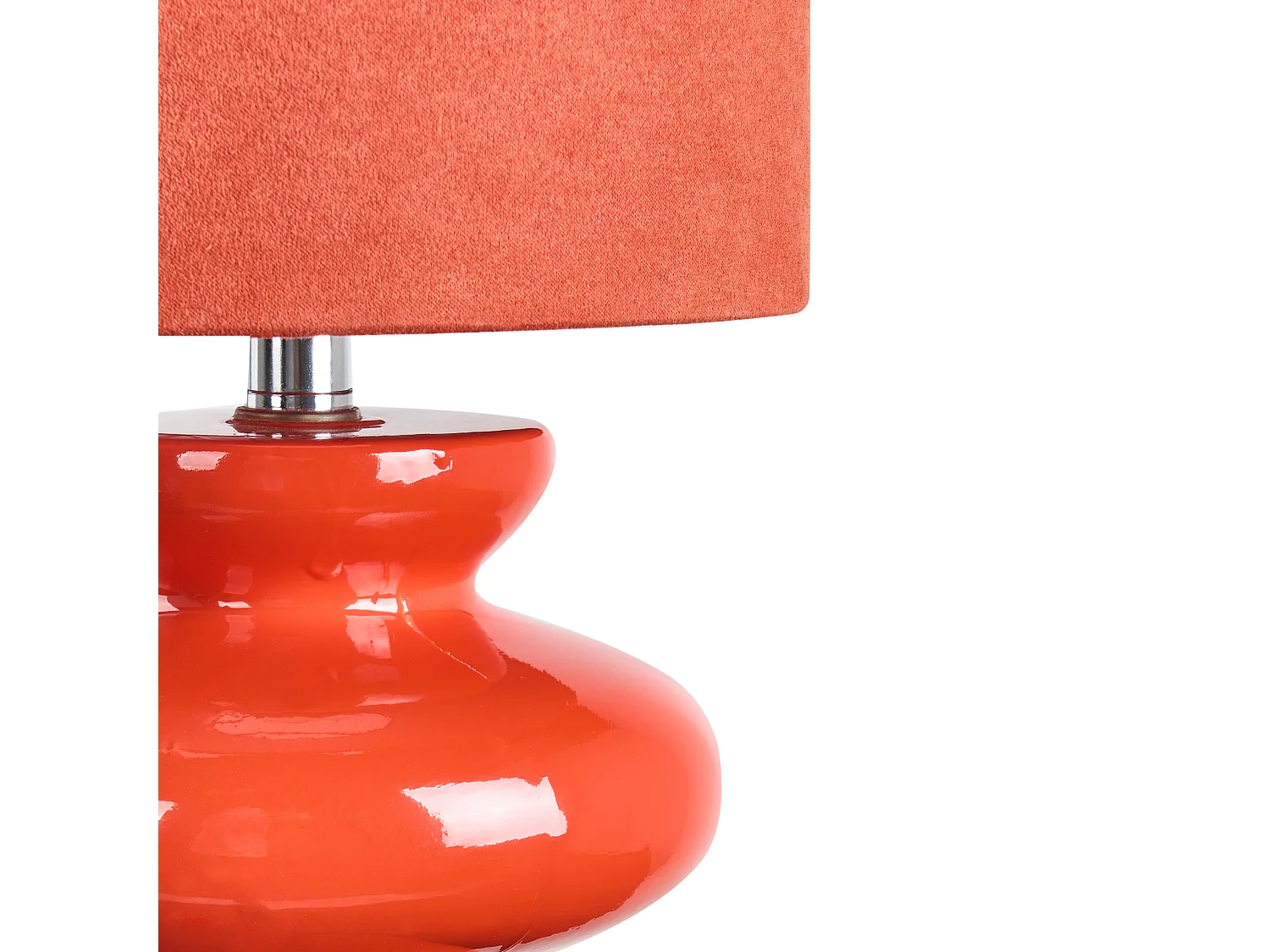 Lampe à poser OTEROS Rouge