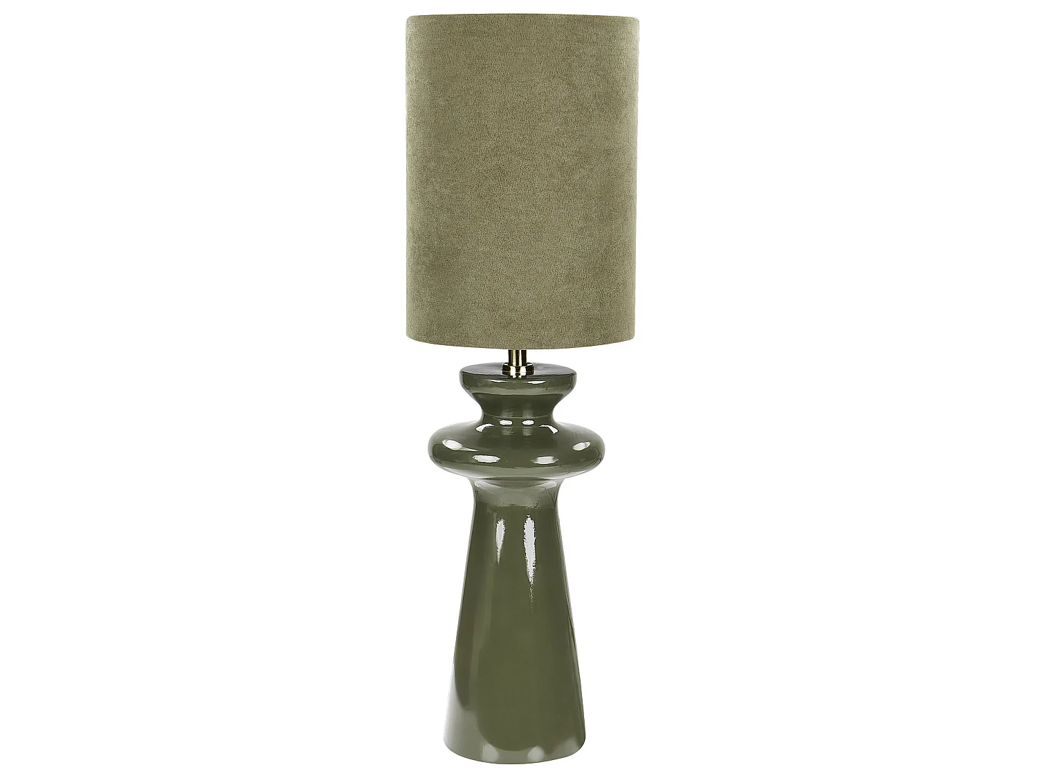 Lampada da tavolo OTEROS Verde oliva