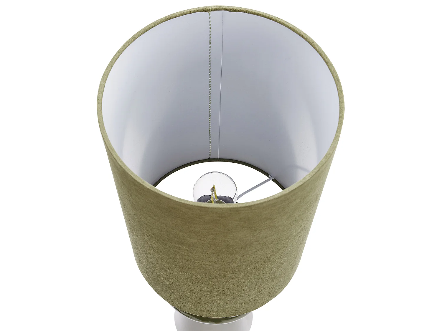 Lampada da tavolo OTEROS Verde oliva