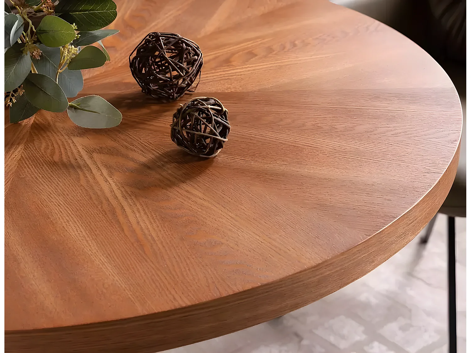 Tavolo da pranzo Amadeo/o100/Marrone