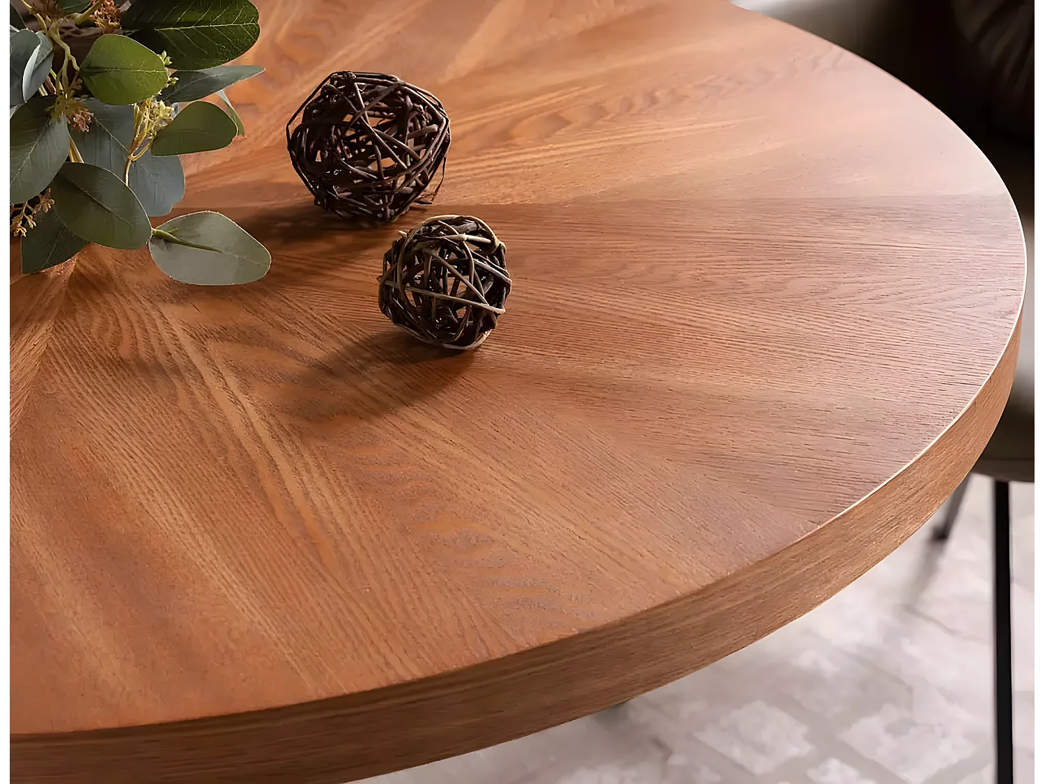 Table à manger Amadeo/o100/Marron