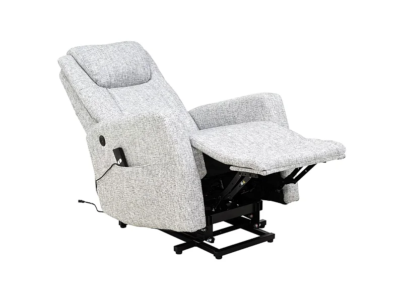 Table à manger Tetis/MDF/Blanc/o100x76