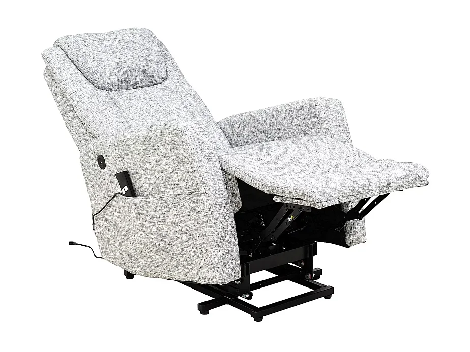 Table à manger Tetis/MDF/Blanc/o100x76