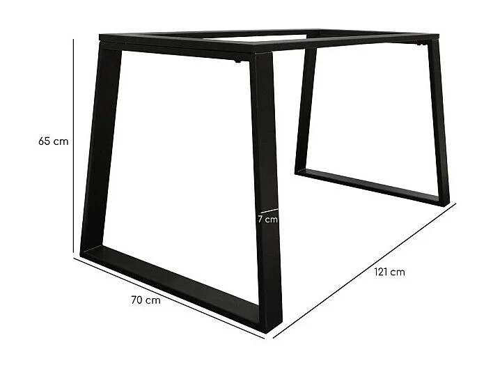Table extensible 180/260 cm céramique gris vieilli pieds luge - MAINE 02