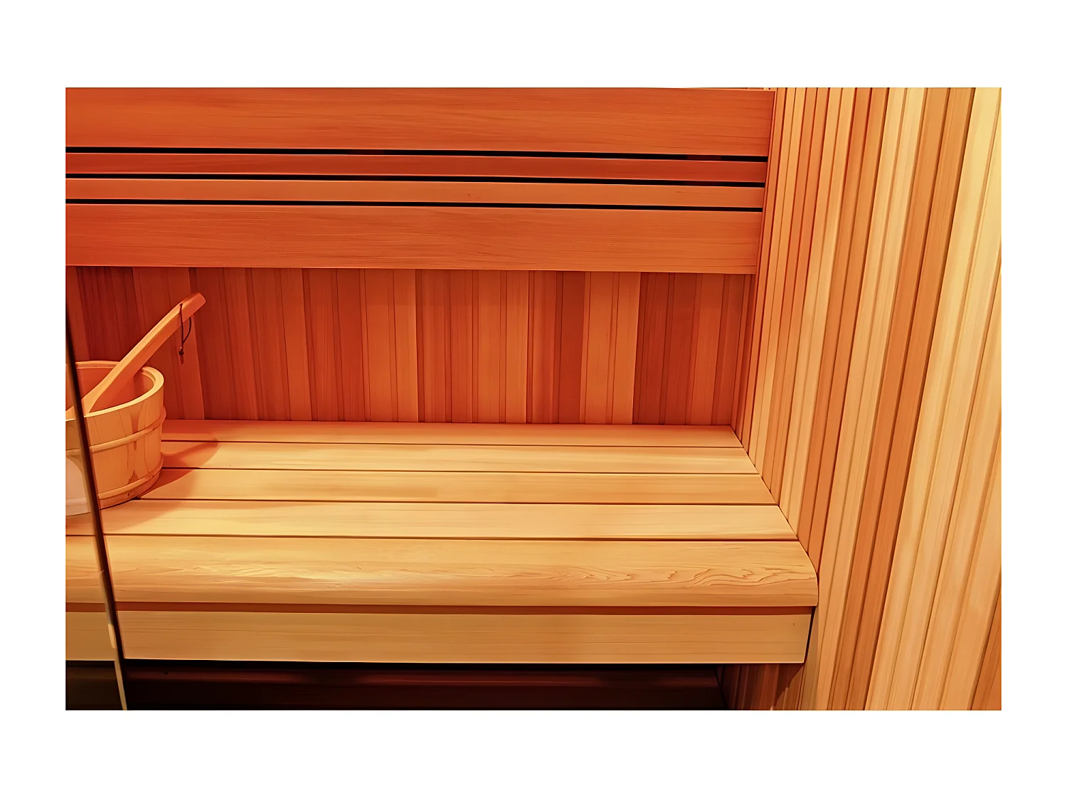 Sauna Boreal® Evasion 130 - sauna de luxe en cèdre rouge 2 personnes