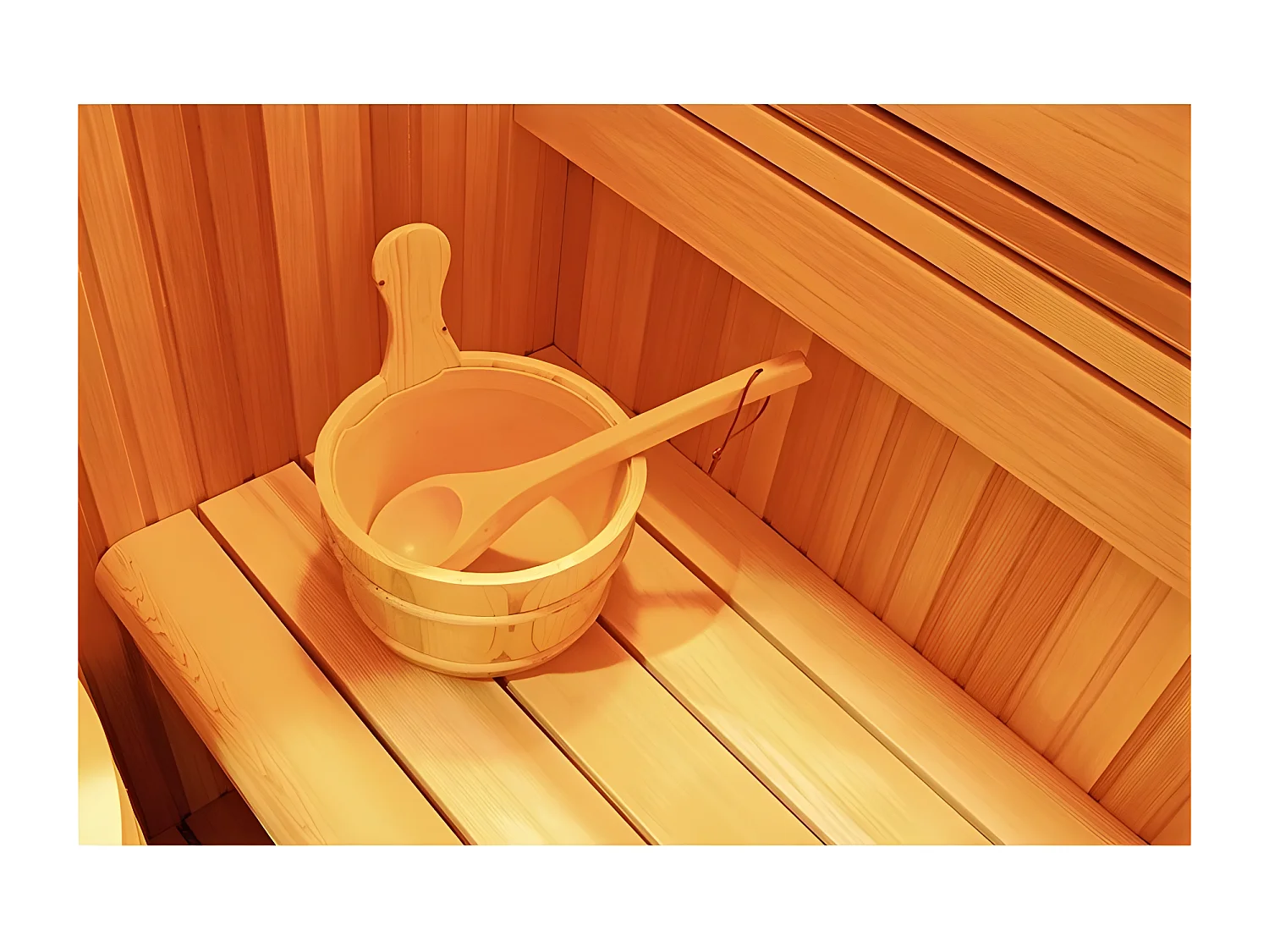 Sauna Boreal® Evasion 130 - sauna de luxe en cèdre rouge 2 personnes