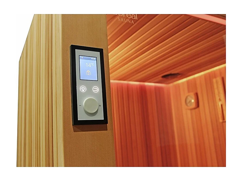 Sauna Boreal® Evasion 130 - sauna de luxe en cèdre rouge 2 personnes