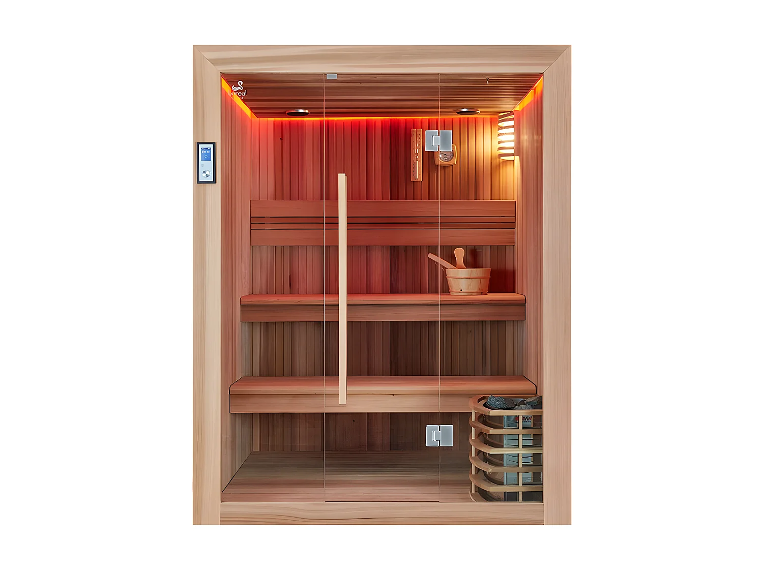Sauna Boreal® Evasion 165 - 4 places - 165*165*210